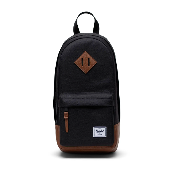 Herschel Supply Co. Heritage Shoulder Bag - Black/Tan – Xtreme