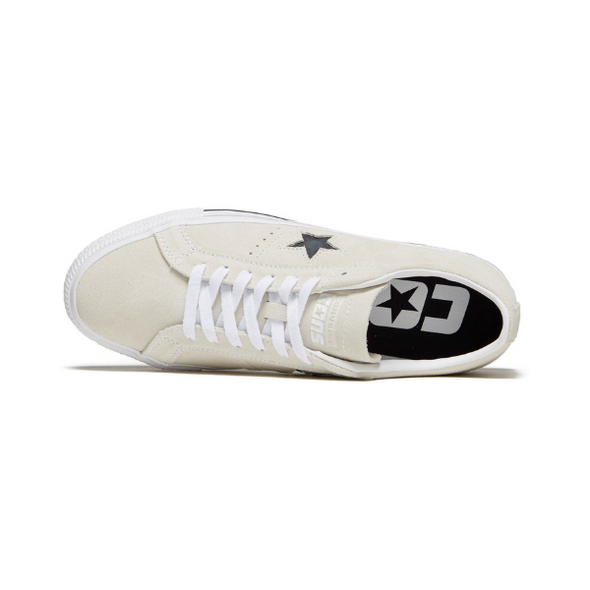 Converse CONS One Star Pro Suede Egret/White/Black