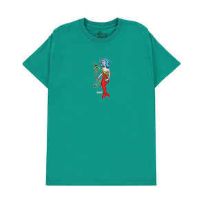 Krooked Mermaid T-Shirt - Kelly/Multicolor