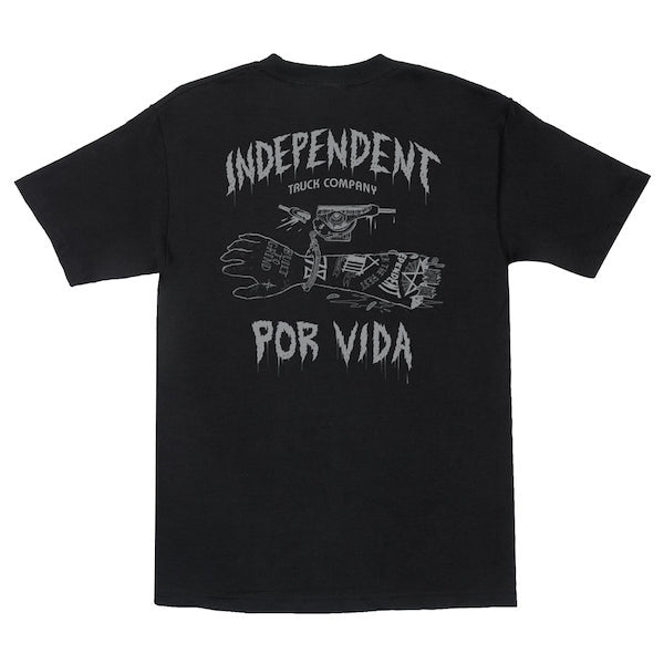 Independent Por Vida T-Shirt Black – Xtreme Boardshop (XBUSA.COM)