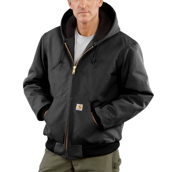 Carhartt Insulated Flannel-Lined Jacket - Black – Xtreme Boardshop