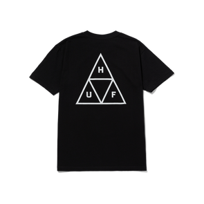 Huf Set Triple Triangle S/S T-Shirt - Black