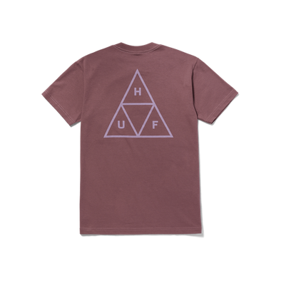 Huf Set Triple Triangle S/S T-Shirt - Mauve