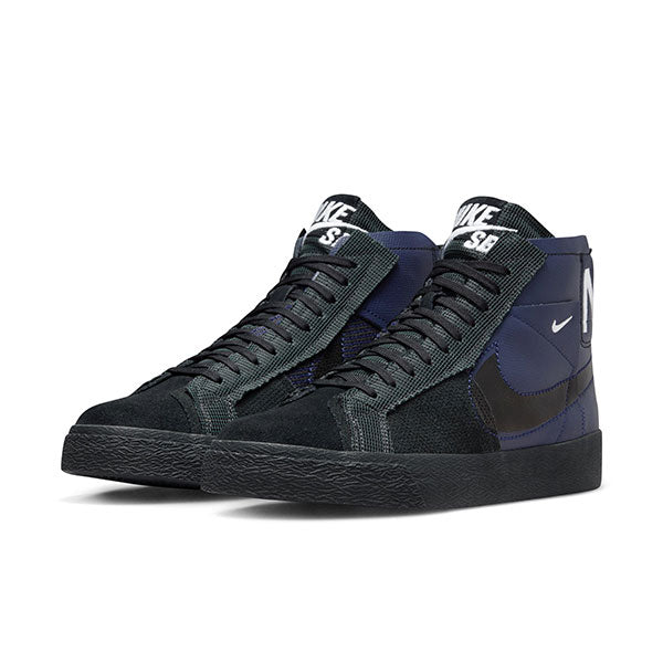 Nike SB Zoom Blazer Mid Premium Midnight Navy/Black/Football  display picture 2