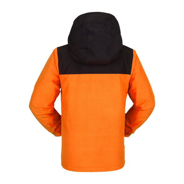 Volcom 2023 Youth Stone.91 Insulated Jacket - Orange Shock