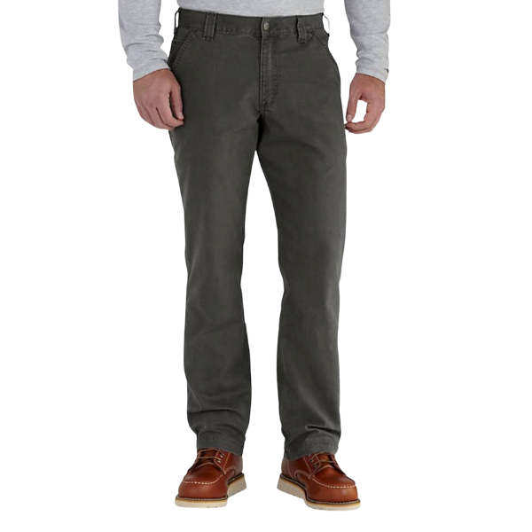 USA製 Carhartt painter work pants Carhartt Mens Rugged Flex Relaxed Fit Canvas Work Pant - Peat