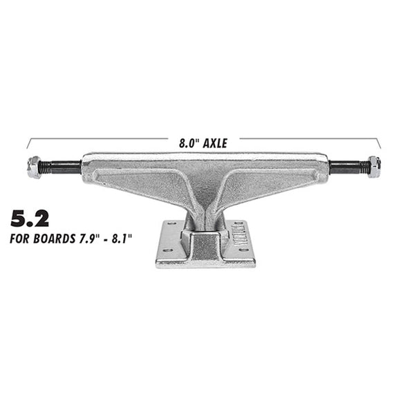 Venture All Polished Low Trucks Silver 5.2 (Pair)