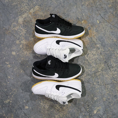 Nike SB: Dunk Low Pro " Black + White" Raffle Info
