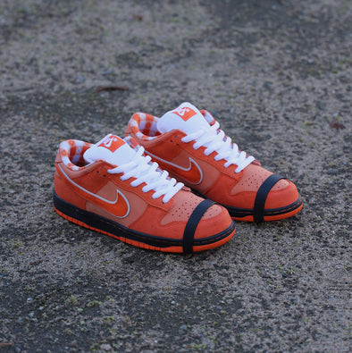 Nike SB: Dunk Low OG QS "Orange Lobster" Raffle Details
