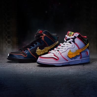 Nike SB: Dunk High Pro QS "Gundam" Raffle Details