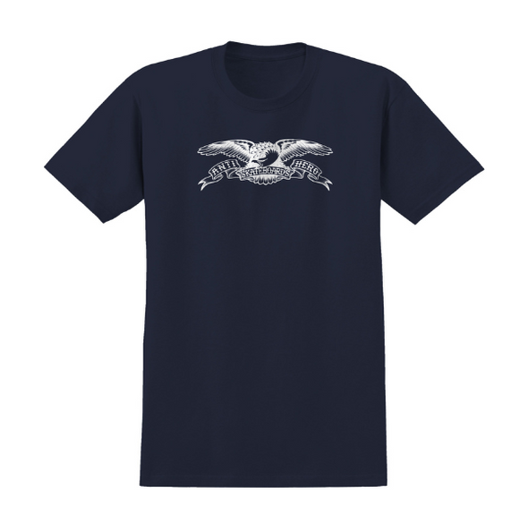 Anti-Hero Basic Eagle SP T-Shirt - Sport Dark Navy/White