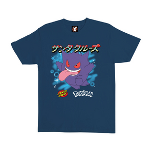 Santa Cruz X Pokémon Ghost Type 3 Men's T-Shirt- Saltwater