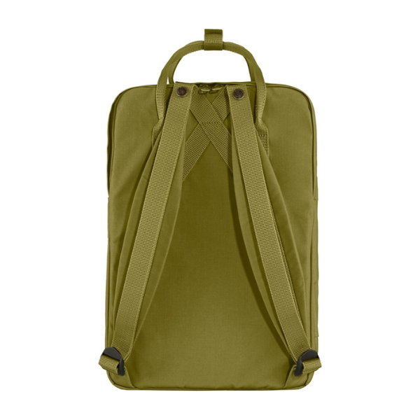 fjällräven kanken laptop 15 frost green/chess pattern Fjallraven Kanken Laptop 15" Backpack