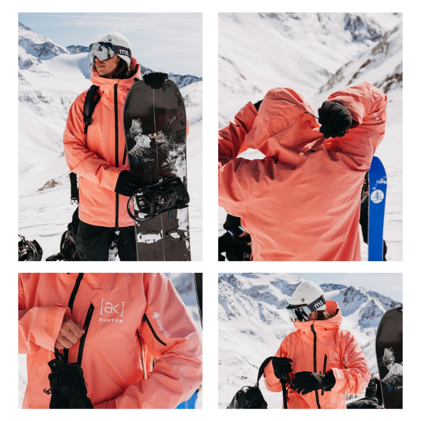 Burton 2025 pink jacket