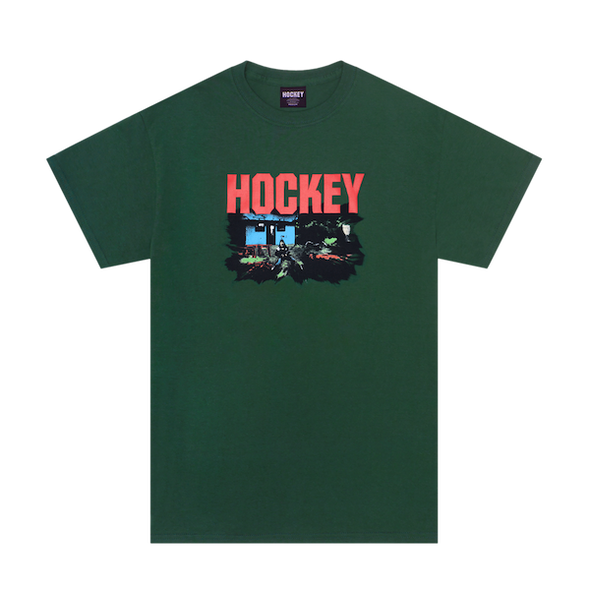 Hockey Raw Milk Tee - Green