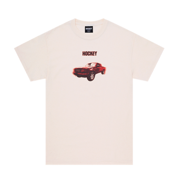 Hockey Red Ranger Tee - Natural