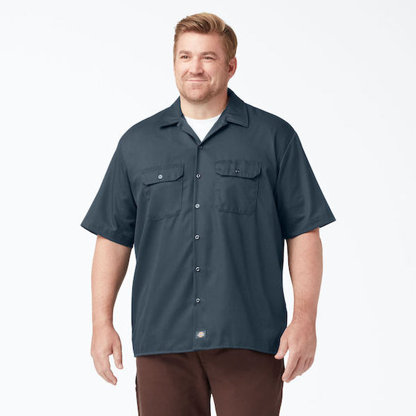 Dickies Short Sleeve Work Shirt - Airforce Blue