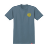 Spitfire Classic 87' Swirl T-Shirt - Stone Blue/Yellow