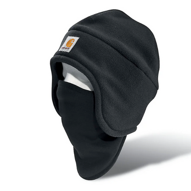 Carhartt Fleece 2-in-1 Headwear - Black