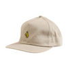 Krooked Shmoo Snapback Hat - Natural/Gold