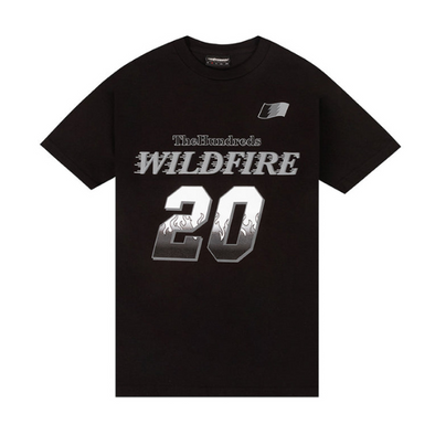 The Hundreds Wildfire Hockey T-Shirt Black