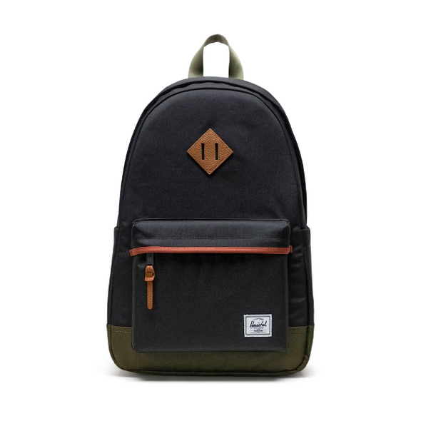 Herschel Supply Co. Heritage Backpack - Black/Ivy Green/Chutney