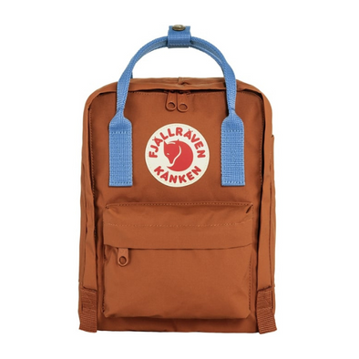 Fjallraven Kanken Mini Backpack - Terracotta Brown/Ultramarine