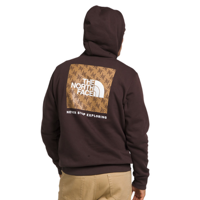 The north face box nse mens camel hoodie sale