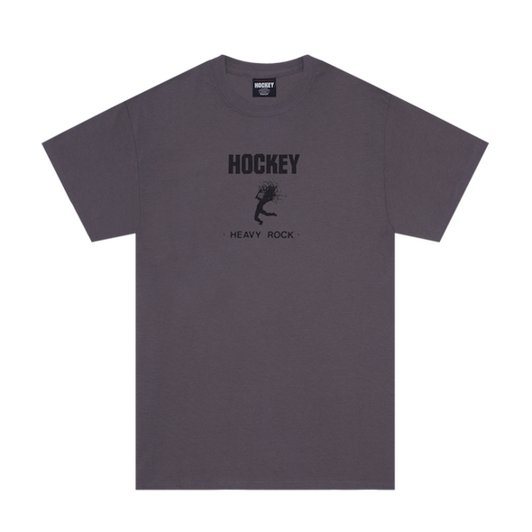Hockey Heavy Rock Tee Charcoal