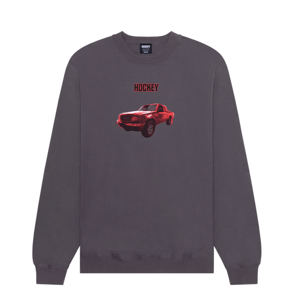 【HOCKEY】 RED RANGER CREWNECK CHARCOAL Hockey Red Ranger Crewneck - Charcoal – Xtreme Boardshop