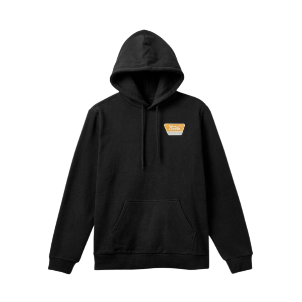 Brixton Linwood Hoodie Black/Mustard