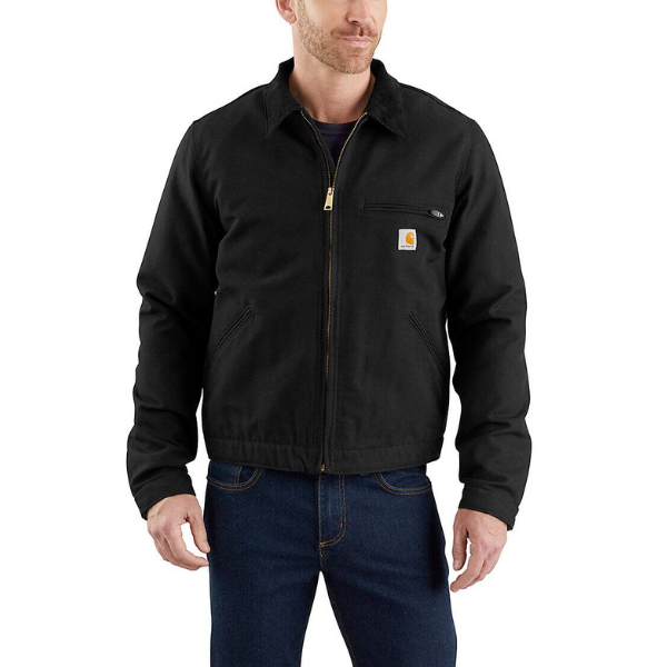 Carhartt Relaxed Fit Duck Detroit Jacket - Black – Xtreme