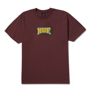 Huf Home Team S/S T-Shirt - Eggplant