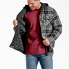 Dickies Flannel Hooded Shirt Jacket - Slate Graphic Plaid