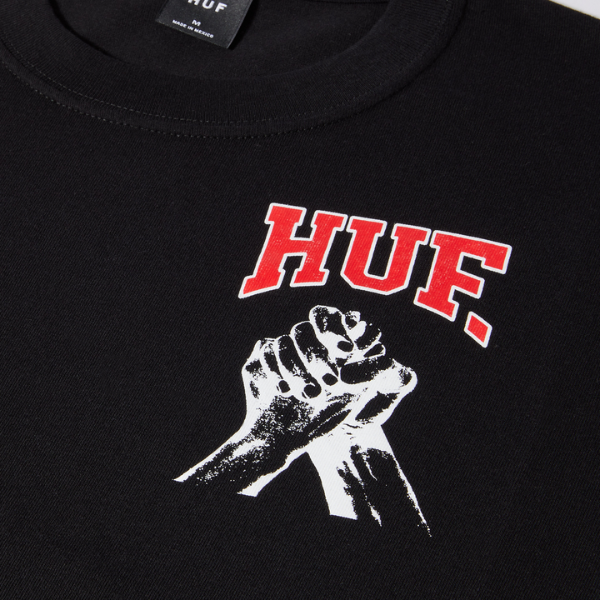 Huf Unity Song S/S T-Shirt - Black – Xtreme Boardshop (XBUSA.COM)