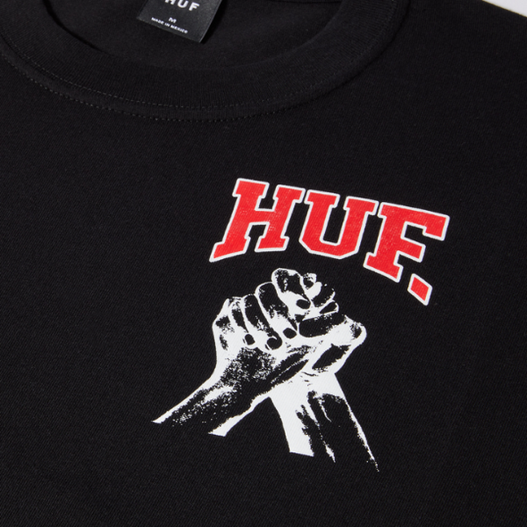 Huf Unity Song S/S T-Shirt - Black