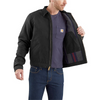 Carhartt Relaxed Fit Duck Detroit Jacket - Black