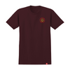 Spitfire Youth Bighead Classic T-Shirt - Maroon/Red/Yellow
