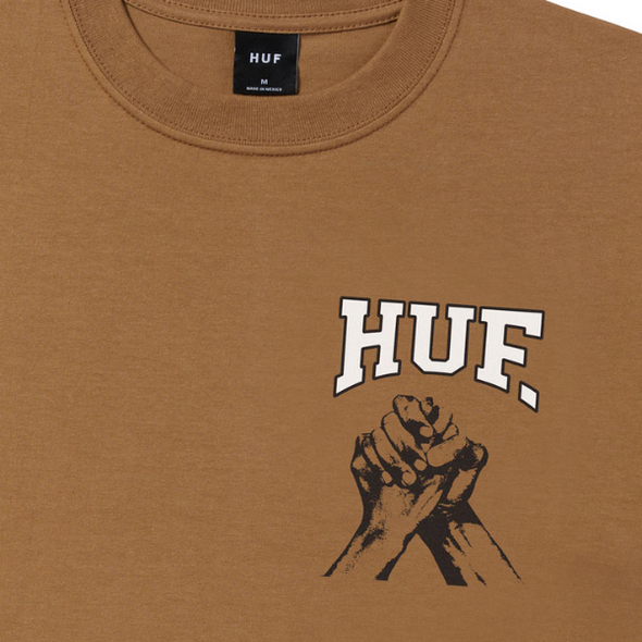 Huf Unity Song S/S T-Shirt - Camel