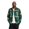 Brixton Bowery Heavy Weight  L/S Flannel - Pine Needle/Olive Surplus
