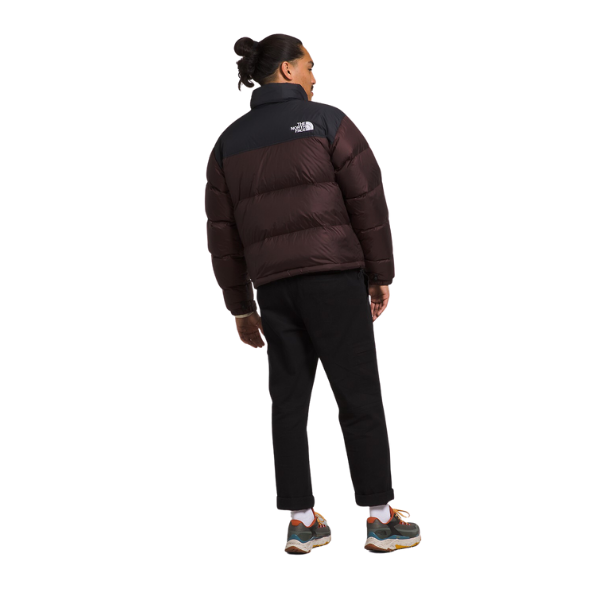 The North Face Men s 1996 Retro Nuptse Jacket Coal Brown TNF Black