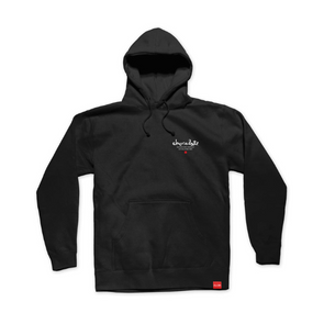 Chocolate Est Chunk Embroidered Hoodie - Black