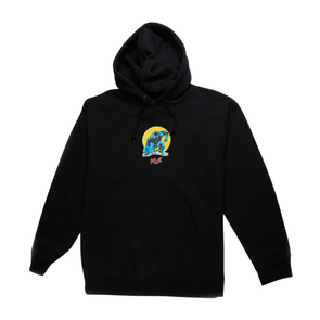 HUF X Avengers Night Prowling Pullover Hoodie - Black