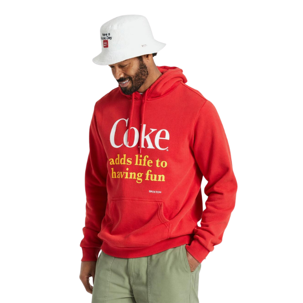 Red coca shop cola hoodie