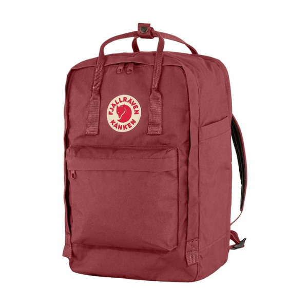 Red fjallraven backpack hotsell