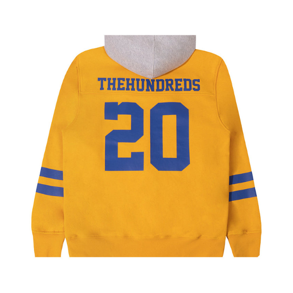 The Hundreds Anniversary Pullover Hoodie Gold Xtreme Boardshop XBUSA.COM