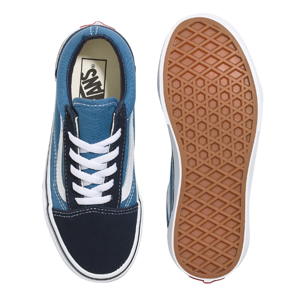 Vans Kids Old Skool Shoe Navy True White