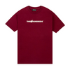 The Hundreds Bar Logo T-Shirt - Burgundy