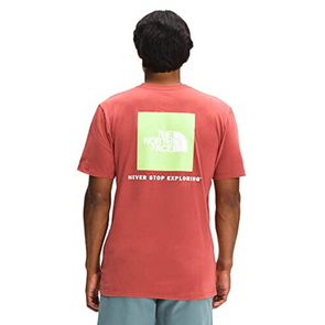 The North Face Mens Box NSE Tee - Tandoori Spice Red