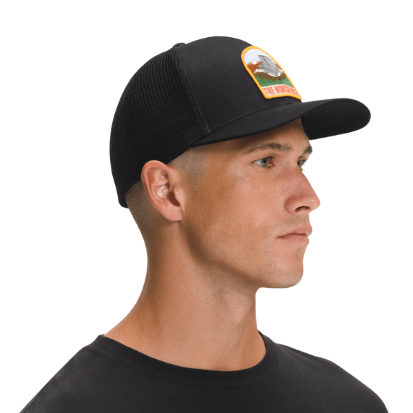 The North Face Truckee Trucker Hat TNF Black Valley Patch